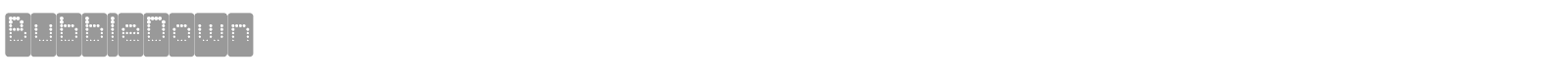 BubbleDown font preview