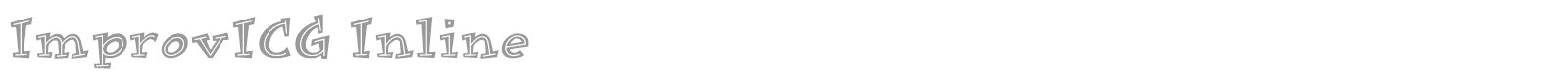 ImprovICG font preview