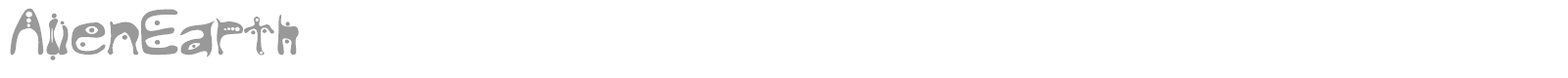 AlienEarth font preview