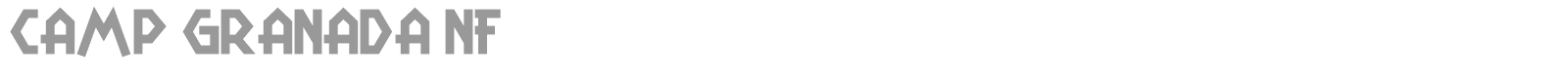 Camp Granada font preview