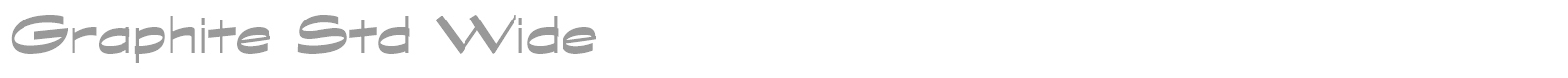 Graphite Std font preview