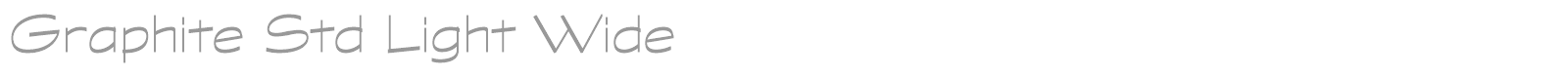 Graphite Std font preview