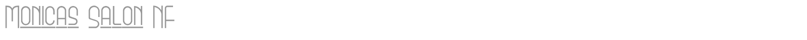 Monicas Salon font preview
