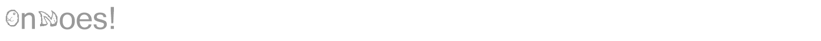 OnNoes! font preview