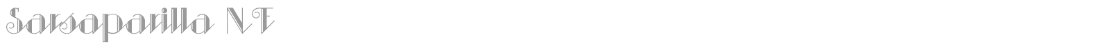 Sarspaparilla font preview