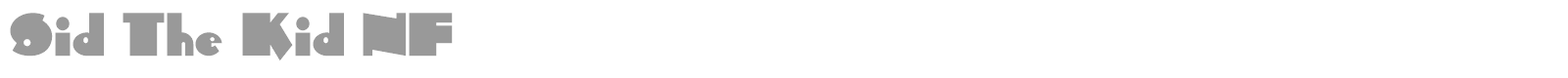 Sid The Kid font preview