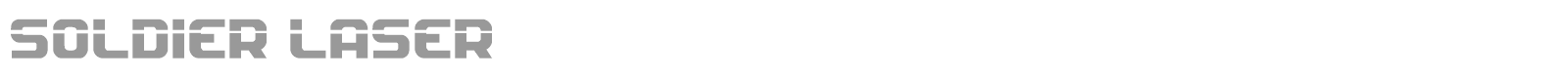 Soldier Laser font preview
