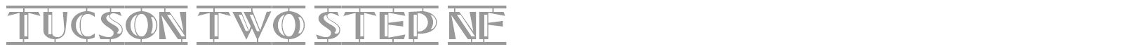 Tucson Two Step font preview