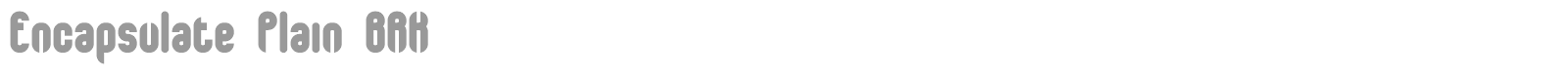 Encapsulate font preview