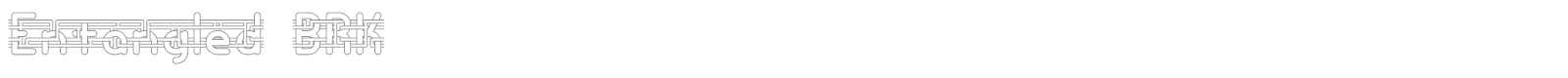 Entangled font preview