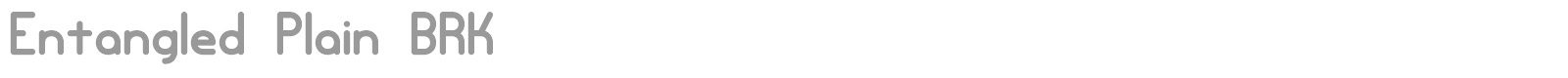 Entangled font preview