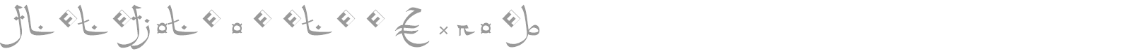 FalafelRegularExpert font preview