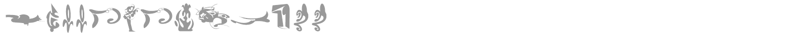 FellaPartsToo font preview