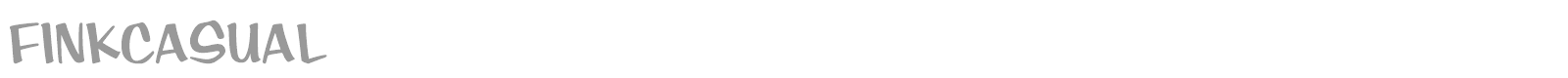 FinkCasual font preview