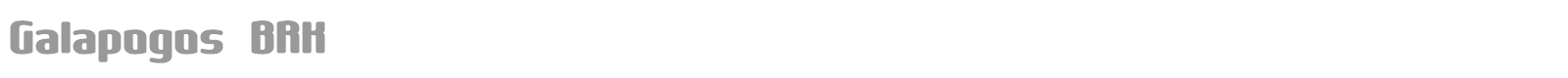 Galapogos font preview