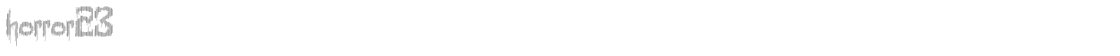 horror23 font preview