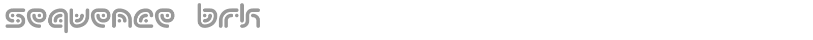 Sequence font preview