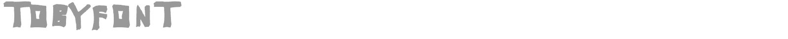 TobyFont font preview