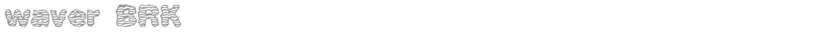 Waver font preview