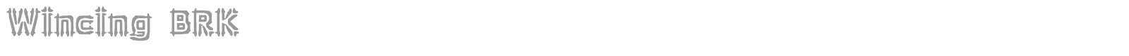 Wincing font preview