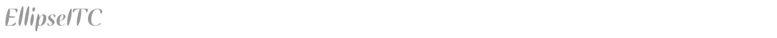 EllipseITC font preview