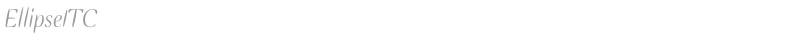 EllipseITC font preview