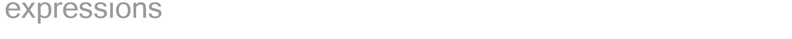 expressions font preview