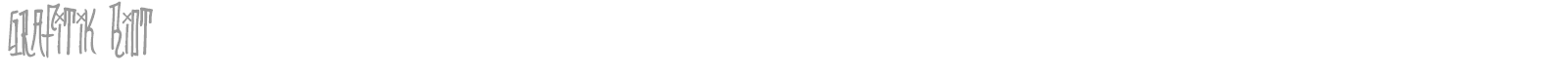 Grafitik Riot font preview