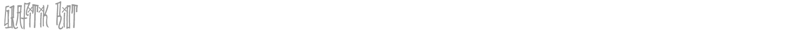 Grafitik Riot font preview