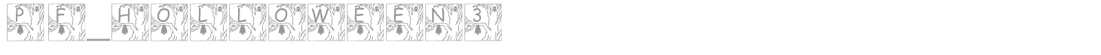 pf_holloween3 font preview
