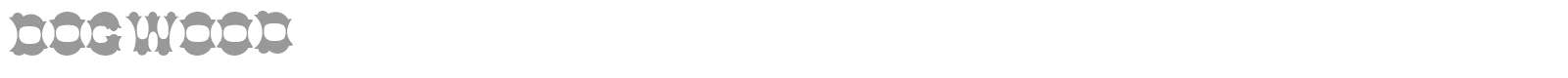 Dogwood font preview