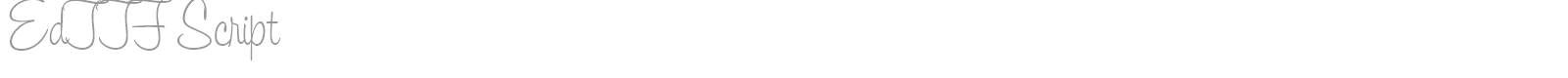 EdTTF font preview