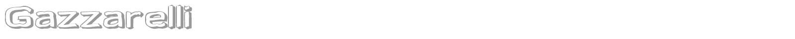 Gazzarelli font preview