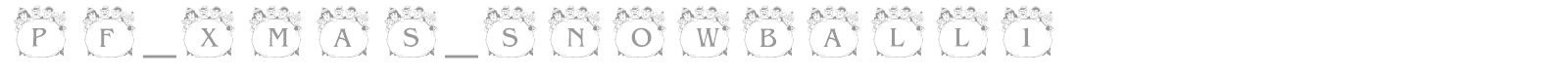 pf_xmas_snowball1 font preview