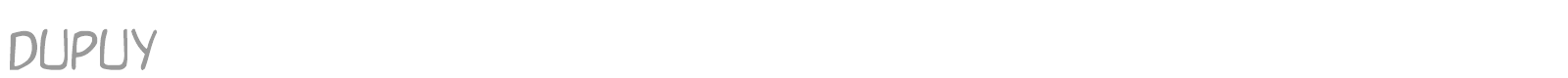 DupuyLight font preview