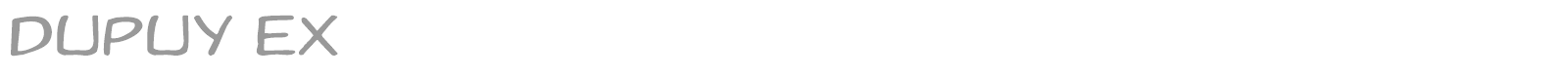 DupuyLight font preview