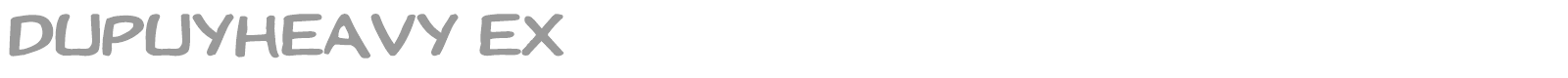 DupuyLight font preview