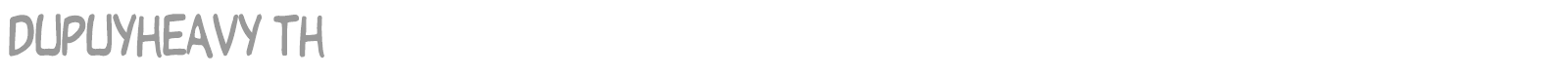 DupuyLight font preview