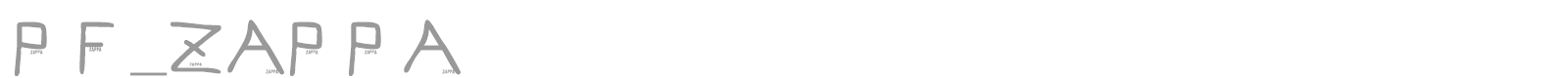 pf_zappa font preview
