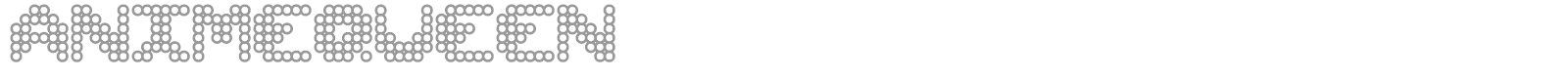 animequeen font preview