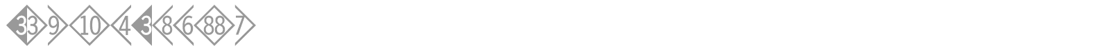 DoubleDigits font preview