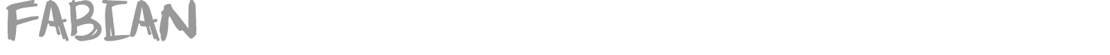 Fabian font preview