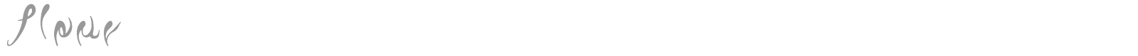 fleur font preview