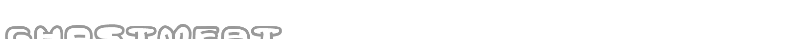 Ghostmeat font preview