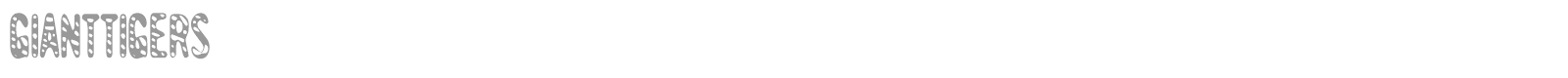 GiantTigers font preview