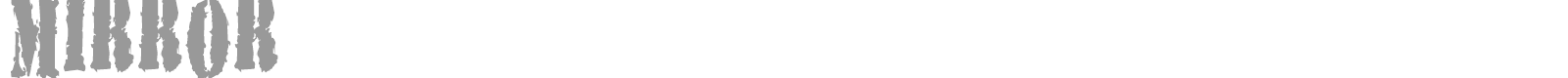 Mirror font preview