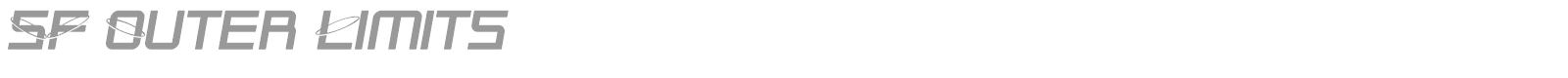 SF Outer Limits font preview