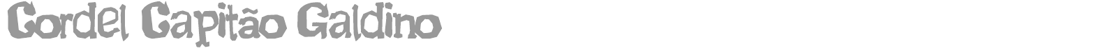 XiloGaldino font preview