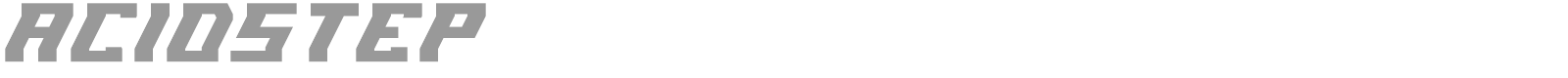 acidstep font preview