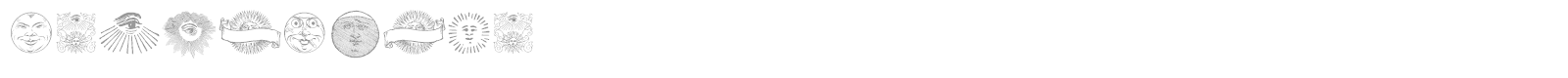 Astrodings font preview